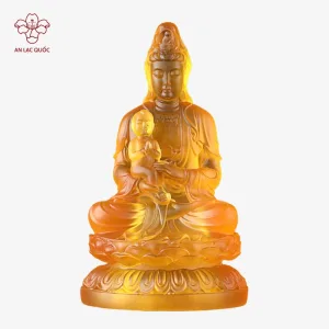Tượng Phật Bà Quan Âm Lưu Ly Cao Cấp
