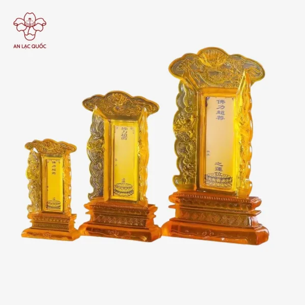Bài vị sợi thủy tinh Ngọa Long - Hình ảnh 2