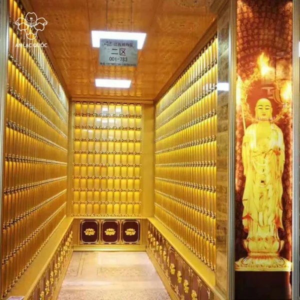 Giá đựng Vạn Phật với rèm tiêu chuẩn - Hình ảnh 2