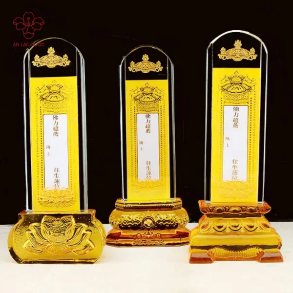 Bài vị lưu ly Liên Hoa - Hình ảnh 4