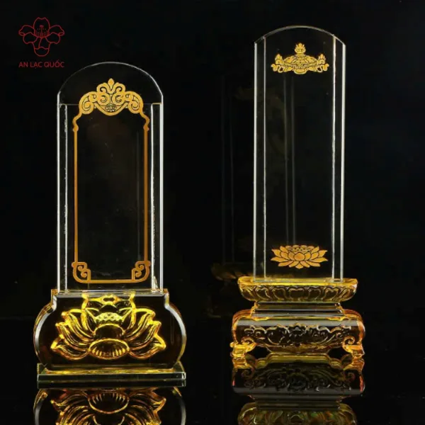 Bài vị lưu ly Liên Hoa - Hình ảnh 3