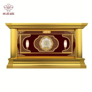 Hộc tro cốt Phúc các phổ thông (khung cửa hợp kim nhôm) loại 2 huyệt vị